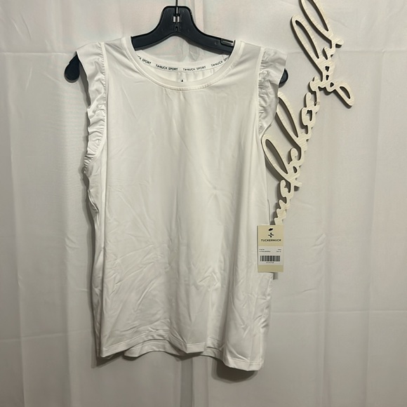 TNUCK SPORT

White Ruffle Lea Tank - Picture 7 of 12